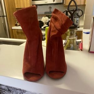 Open Toe Booties